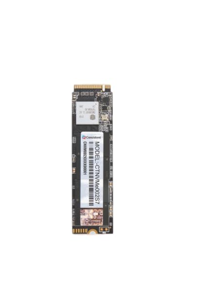 Consistent 512 GB NVMe PCIe M.2 SSD 2280, 3D NAND with SLC Cache